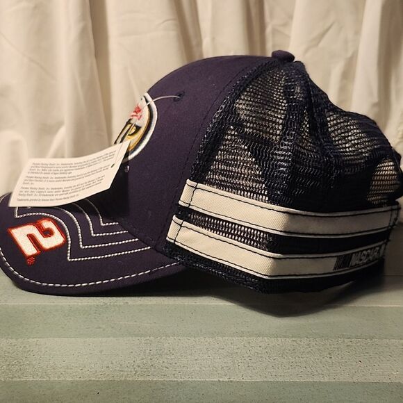 Nascar Miller Lite Brad Keselowski Velcroback Hat - New - Picture 5 of 10